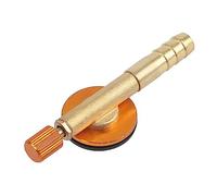 VGEBY Adaptador de Recarga de Gas, Válvula de Recarga de Gas Adaptador de Recarga de Gas de Latón Válvula de Conmutación de Quemadores de Estufa de Seguridad para Acampar Al Aire Libre(Rojo)