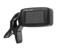 VGEBY Afinador de Guitarra Digital, Afinador de Ukelele de bajo Cromático Portátil y Compacto para Músicos en Movimiento (BLACK)