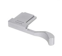 VGEBY Agarre para el Pulgar de la Cámara, Ergonómico de Aleación de Aluminio para Zapata Caliente para X100VI X100V X100F XE3 XE4, Control óptimo de Estabilidad y Comodidad (Silver)