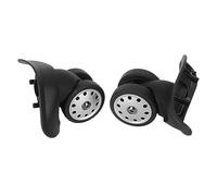 VGEBY Agujeros de Ruedas Universales Silenciosos de Varios Agujeros de Jaula de Equipaje, Maletas Resistentes y Duraderas para un Uso Cómodo, 2pcs