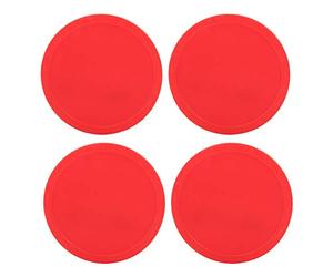 VGEBY Air Hockey Puck, 4Pcs Plastic Air Ice Hockey Pucks Air Hockey Reemplazo de Discos para mesas Equipo de Juego(L) Ajedrez Y Cartas, Deportes De Ocio