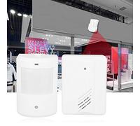VGEBY Alarma de Bienvenida Inalámbrica, Timbre de Puerta con Sensor Infrarrojo IR para Seguridad Electrónica de Oficina