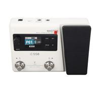 VGEBY Amplificador de Guitarra Eléctrica, 8 Módulos de Efectos 100 Ritmos de Batería Procesador de Efectos de Retardo para Guitarra Eléctrica (Enchufe de la UE)