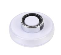 VGEBY Anillo Inteligente, Rastreador de Ejercicios con Pantalla Táctil y Base de Carga, Resistente Al Agua hasta 5 ATM para Monitoreo de Salud, Modos (Tamaño 12 (ID 21,4 mm/0,84 pulg. C 67,2 mm/2,65)