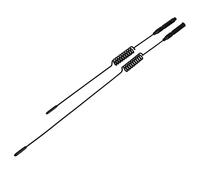 VGEBY Antena Flexible en Espiral, Bandera, Compuesto de Metal, Línea de Señal de Coche de Escalada RC, Montaje en Techo de 29 Cm para SCX10 9004 Crawler Trail Truck, Modelo de Actualización