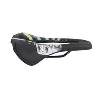 VGEBY Asiento de Bicicleta Cómodo, Sillín de Bicicleta de EVA Suave con Diseño Ergonómico y Resorte de Acero Que Absorbe los Golpes, Cuero Impermeable Transpirable para Bicicletas de