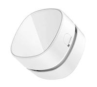 VGEBY Aspirador de Escritorio Mini y Portátil Aspirador de Migas para Uso Doméstico y de Oficina Blanco ABS 7,9x7,9x6cm