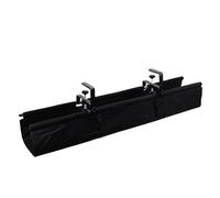 VGEBY Bandeja de Gestión de Cables Debajo del Escritorio, Organizador de Cables de Tela Oxford de 36 Pulgadas sin Abrazadera para Taladro y Soporte de Tornillo para Almacenamiento de