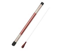 VGEBY Bastón, Director de Música, Bastón Conductor de Madera de Sándalo Rojo con en Forma de Pera y Caja de Almacenamiento, para Orquesta, Escenario, Banda, Teatro, Aula