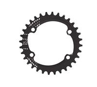 VGEBY BCD 96MM Anillo de Cadena Simple de Plato Ancho Estrecho para M6000 M7000 M8000(32T-Negro) Plato 36 Dientes Redondo 96Bcd-S