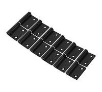VGEBY Bisagras de Puerta Bisagras de Gabinete de Acero Inoxidable, Paquete de 6, 7,6 X 3,1 Cm, con Orificios de Montaje de Eje, Rotación Suave para Armario, Cocina, Baño, Puertas de Muebles