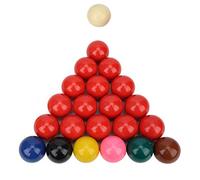 VGEBY Bolas de Billar Snooker Bolas Blancas de tamaño estándar 52,2 mm/2,1 Pulgadas 22 Piezas Juego Completo Sportinggoods Suministros De Billar Sportinggoods Suministros De Billar