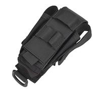 VGEBY Bolsa de Almacenamiento de Herramientas de Nailon, Organizador de Bolsillo Multifunción Portátil con Hebilla de Gancho y Bucle, para Senderismo, Camping, Tiro y Deportes (Black)