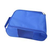 VGEBY Bolsa de Almacenamiento de Zapatos, con Asa para Zapatos Deportivos, Hombres y Mujeres, Bolsa de Transporte de Malla Transpirable de Tela Oxford 600D, 33x15x22cm (Blue)