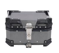 VGEBY Bolsa de Almacenamiento para Moto, Maletero Aluminio Impermeable 25L con Bloqueo Seguro, para Equipaje Trasero de Motocicleta