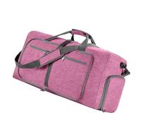 VGEBY Bolsa de Gimnasio, Bolsa de Vije con Compartoimento para Zapatos, Ligera para Hombre Y Mujer, Equipaje de Mano Portátil de Gran Capacidad, de Vije para Fitness, Correr Y Correr (Pink)