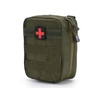 VGEBY Bolsa de Primeros Auxilios de Supervivencia al Aire Libre MOLLE Bolsa de Emergencia de Escalada RENOVADA (Color : Ejercito Verde)