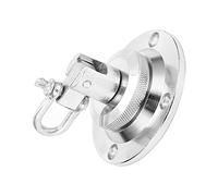 VGEBY Bolsa de Velocidad Giratoria Bola de Boxeo de Acero Inoxidable Giratoria Rotación de Rodamiento de 360 Grados Conector Totalmente de Metal de 8,4 Cm para Plataforma de Bolsa de Velocidad
