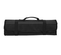 VGEBY Bolsa Enrollable para Herramientas, Estuche de Almacenamiento Multifunción Plegable Portátil con Múltiples Bolsillos para Alicates, Destornilladores, Llaves, Adecuado para Caja (BLACK)