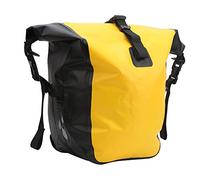 VGEBY Bolsa Impermeable para Portabicicletas, Almacenamiento de Gran Capacidad de 15 a 20 litros con Hebilla de Liberación Rápida y Gráficos Reflectantes para Ciclismo y Viajes Al Aire