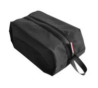 VGEBY Bolsa Impermeable para Zapatos, Organizador de Almacenamiento de Zapatos de Viaje para Hombres y Mujeres, con Correa para Colgar o Transportar, Protector de de Tela (Black)