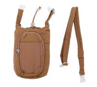 VGEBY Bolsa Portabotellas de Agua, Bandolera Acolchada con Correas Acolchadas Extraíbles para Botellas de 18 a 64 Onzas y Accesorios de Gimnasio (Bronceado Claro)