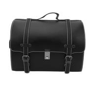 VGEBY Bolsa Trasera para Motocicleta, Equipaje Trasero de Cuero PU 29.5L con Cerradura de Combinación Almacenamiento de Casco Resistente Al Agua para Scooters Vehículos Eléctricos Viajes Diarios