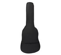 VGEBY Bolso de Hombro para Guitarra de Tela Oxford de 38 Pulgadas con Bolsillo, Bolso de Guitarra Portátil de Tamaño Completo para Músicos, Concierto Duradero para Guitarristas Eléctricos (Negro)
