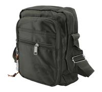 VGEBY Bolso de Hombro para Hombre, Bolso Bandolera de Tela Oxford Impermeable con Correa Ajustable y Compartimentos Ocultos, para Viajes Escolares de Oficina de Negocios (GREEN)
