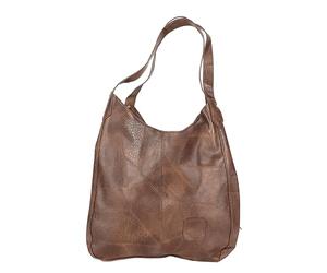 VGEBY Bolso de Hombro para Mujer, Bolso de Mano de Gran Capacidad para Mujer de Cuero PU Suave y Versátil de Moda café