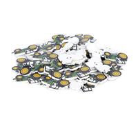 VGEBY Bonitos botones de costura de tractor de dibujos animados para decoración de ropa, 150 botones de madera de alta calidad para proyectos de bricolaje