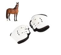 VGEBY Botas de Caballo, Protectores de Patas Traseras de Neopreno Transpirable con Diseño Antideslizante para Saltar y Entrenar, Protección Ligera contra Impactos para un Rendimiento óptimo