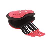 VGEBY Botas Ligeras para Patas Traseras de Caballo, Protección Duradera para Menudillo para Entrenamiento de Salto, 2 Unidades, Color Rojo (Medio)