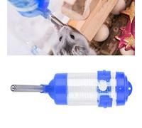 VGEBY Botella de Agua para Hámster, Alimentador Ligero y Portátil de Plástico sin Goteo para Mascotas Pequeñas con Fácil Instalación, Ideal para Hámsteres y Conejos (Blue)