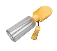 VGEBY Botella de Agua para Perros Botella de Agua Plegable de Silicona para Mascotas con Boquilla de Control de Presión 19 X 8,5 Cm Dispensador de Viaje Portátil Tazón para Senderismo Caminar Playa