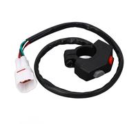 VGEBY Botón de Bocina ABS para Faro de Motocicleta, Interruptor de Bocina con Luz Delantera Integrada y Control de Manillar de Repuesto de Encendido para Enduro Dirt Bike EXC EXC F XC W (Estilo 2)