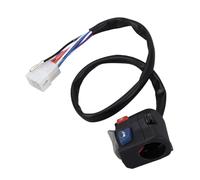 VGEBY Botón de Bocina ABS para Faro de Motocicleta, Interruptor de Bocina con Luz Delantera Integrada y Control de Manillar de Repuesto de Encendido para Enduro Dirt Bike EXC EXC F XC W (Estilo 3)