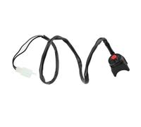 VGEBY Botón de Bocina, Interruptor de Apagado Universal para Motocicleta, Control de Manillar de Fácil Instalación para Motocicletas con Diseño Versátil y Construcción de Plástico Duradero