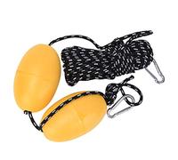 VGEBY Boya de Kayak, 1 Juego de Boya de Anclaje Durable Bola Flotante Ligera para Accesorios de Pesca(Juego Cuerda Doble Bola Blanca y Negra) Rowing