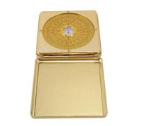 VGEBY Brújula Precisa de Feng Shui con Diseño Abatible para Aprender Feng Shui en Casa, Hecha de Material de Hierro Duradero (Grande)