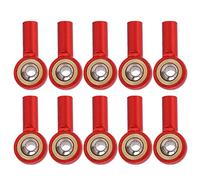 VGEBY Cabezal de Bola RC M2, Aleación de Aluminio, Resistente a la Corrosión, Peso Ligero, con Fácil Instalación y Extracción, para Robot de Coche con Control Remoto RC (Rojo)