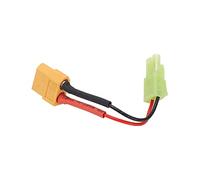 VGEBY Cable Adaptador de Enchufe Macho XT60 a Macho, con Cable de Silicona para Cargador de Batería RC Lipo, Modelos de Coche, Avión, Barco