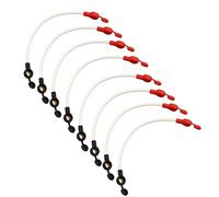 VGEBY Cable de Batería de Cobre 9.6in Núcleo Estañado Ignífugo | Cable de Batería con Tapa Antipolvo para Prevención de Cortocircuitos, Aislado con Fibra de Vidrio, Suministro de Energía
