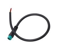 VGEBY Cable de Conexión de Bicicleta Eléctrica, AC 200V 5 Pines Macho E Bike Instrument Cable de Extensión 0.8 Pies IP65 a Prueba de Agua para E Scooters AC 200V