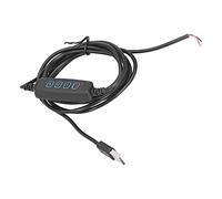 VGEBY Cable de Interruptor de Luz Regulable, Cable de Alimentación de Lámpara USB para Iluminación de Escritorio de 5V, PVC Ligero Portátil de 2m
