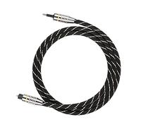 VGEBY Cable de óptico Mini Enchufe de 3,5 Mm, Construcción Duradera de PVC, Conector Chapado en Oro, Diseño de Baja Pérdida para DVD y de Cine en Casa (1 m/3, pies)