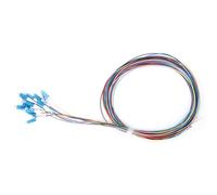 VGEBY Cable Flexible de Fibra, de Cerámica, Baja Pérdida de Inserción, Fibra óptica de 12 Hilos, 1,5 M para Comunicación LAN