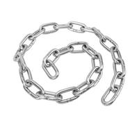 VGEBY Cadena de Ancla Cadena de Ancla Marina de Acero Inoxidable 316 de 8 Mm de Espesor con 2 Grilletes de Anillo de Bloqueo Fijación Resistente Fácil Instalación para Yates y Barcos de Pesca