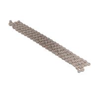 VGEBY Cadena de Bicicleta de 10 Velocidades Cadena de Bicicleta de Montaña de de Carretera con Diseño de Chaflán Externo Ejes de Alta Resistencia para Sistemas de (SILVER)