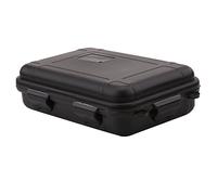 VGEBY - Caja de Almacenamiento para Herramientas, Resistente al Agua, plástico a Prueba de Golpes, Resistente a la presión para Exteriores (Color: Negro, tamaño: S)